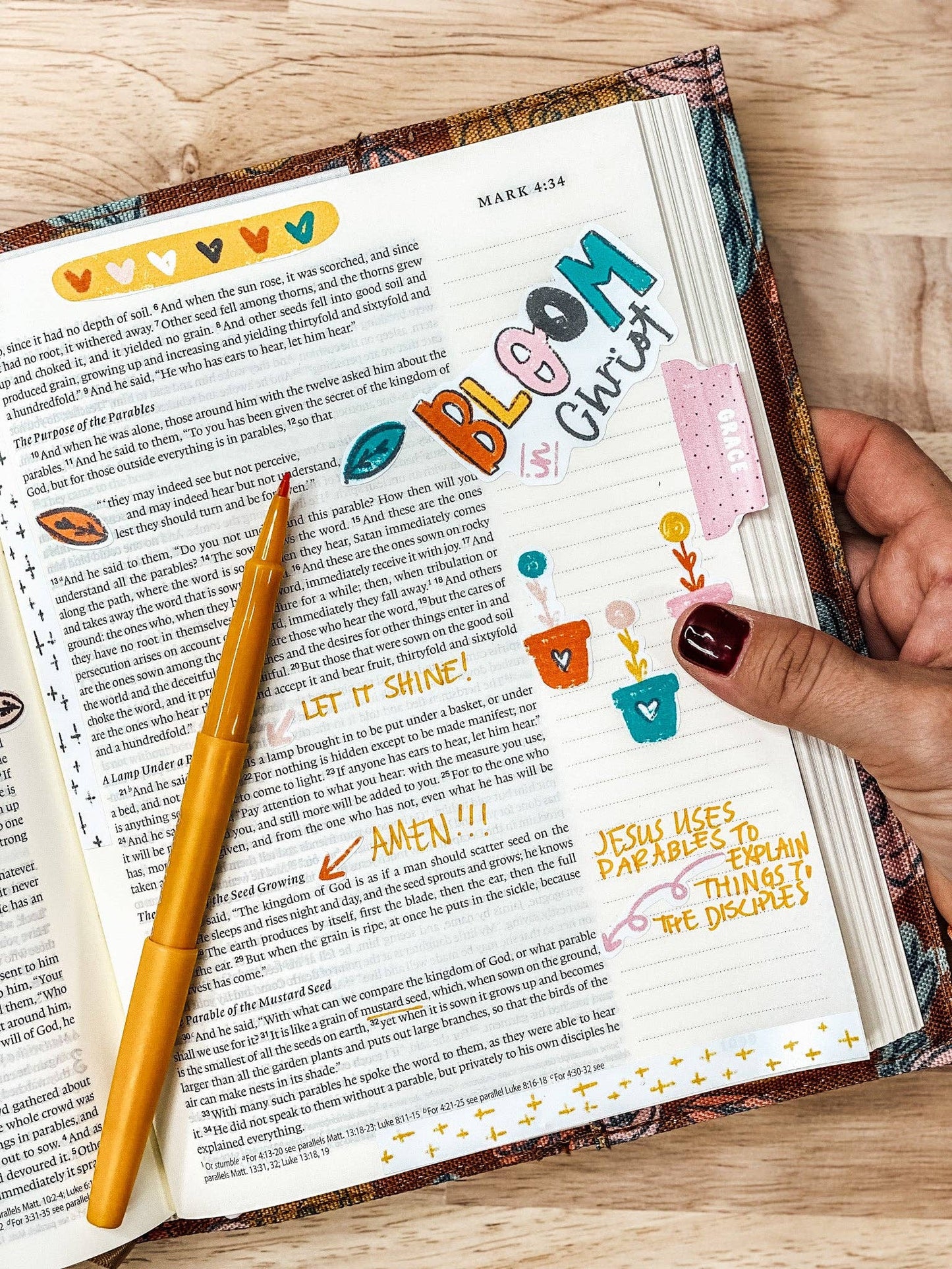 Bloom in Christ Sticker Sheet