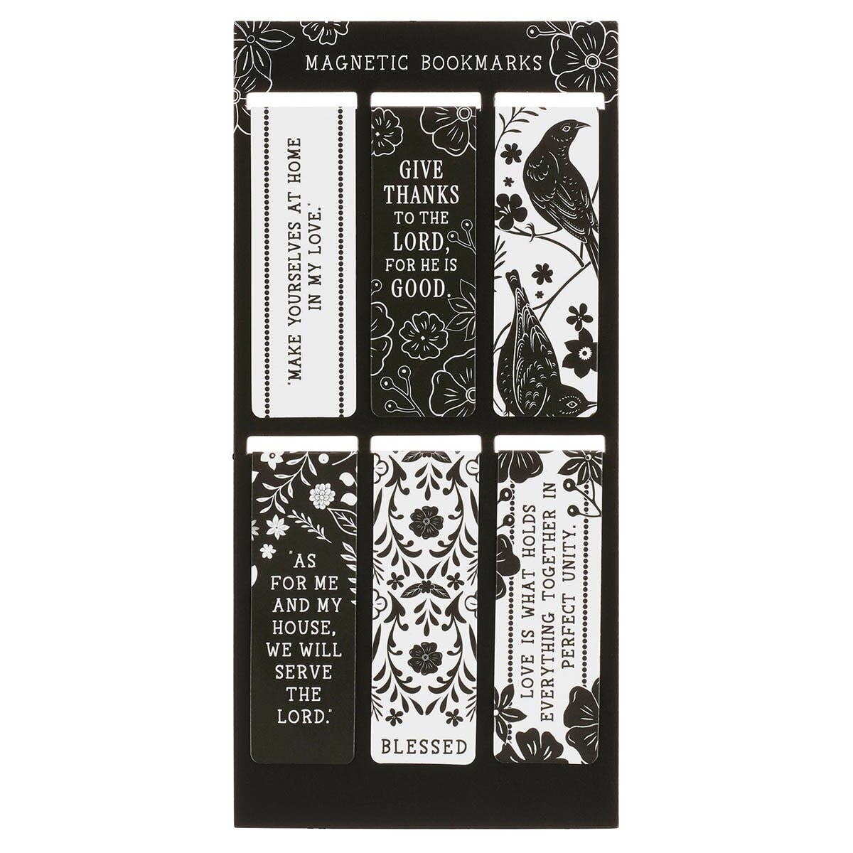 Magnetic Bookmark Set As for me and my House