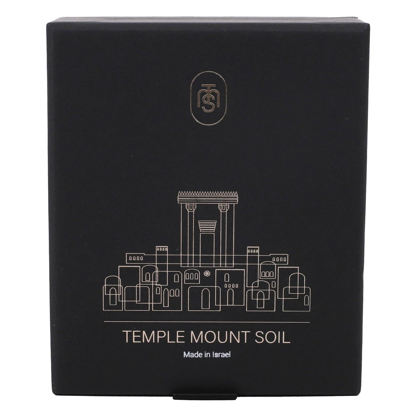 Necklace Temple Mount Soil Heart Silver 20"