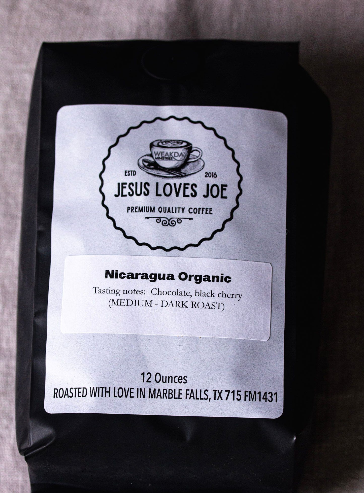 Nicaragua Organic (Medium Dark Roast)