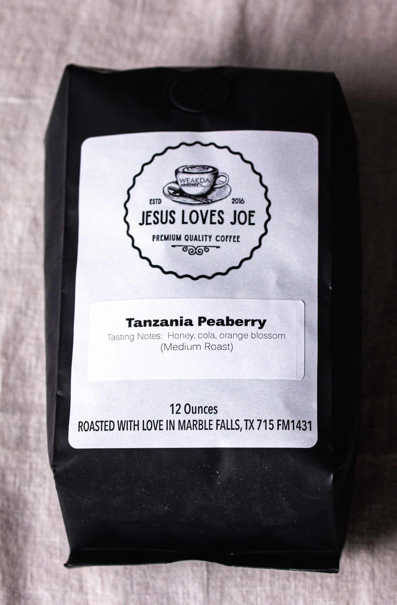 Tanzania Peaberry Coffee Bag