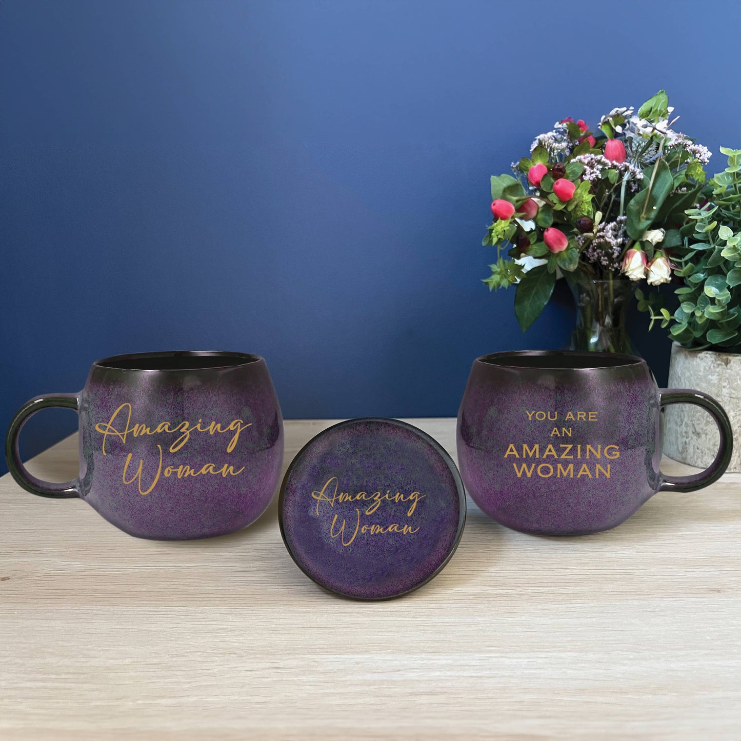 Amazing Woman Coaster Mugs: Woman of Strength