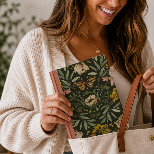 ESV Single Column Journaling Bible®, Butterfly Edition