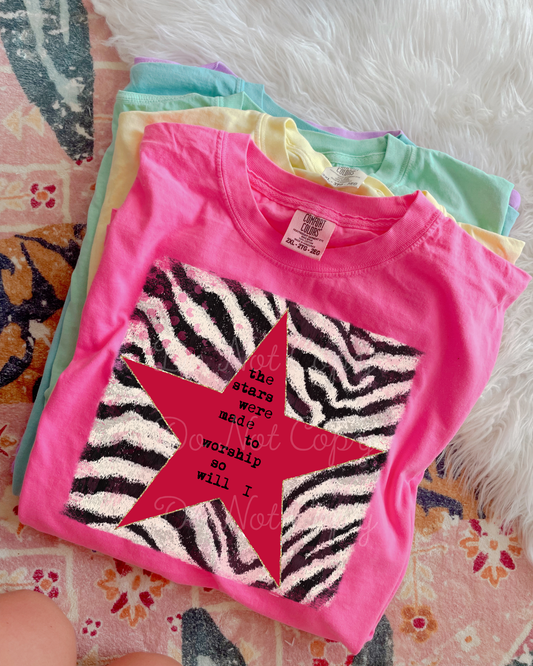 The Stars Were Made To Worship Tee: M