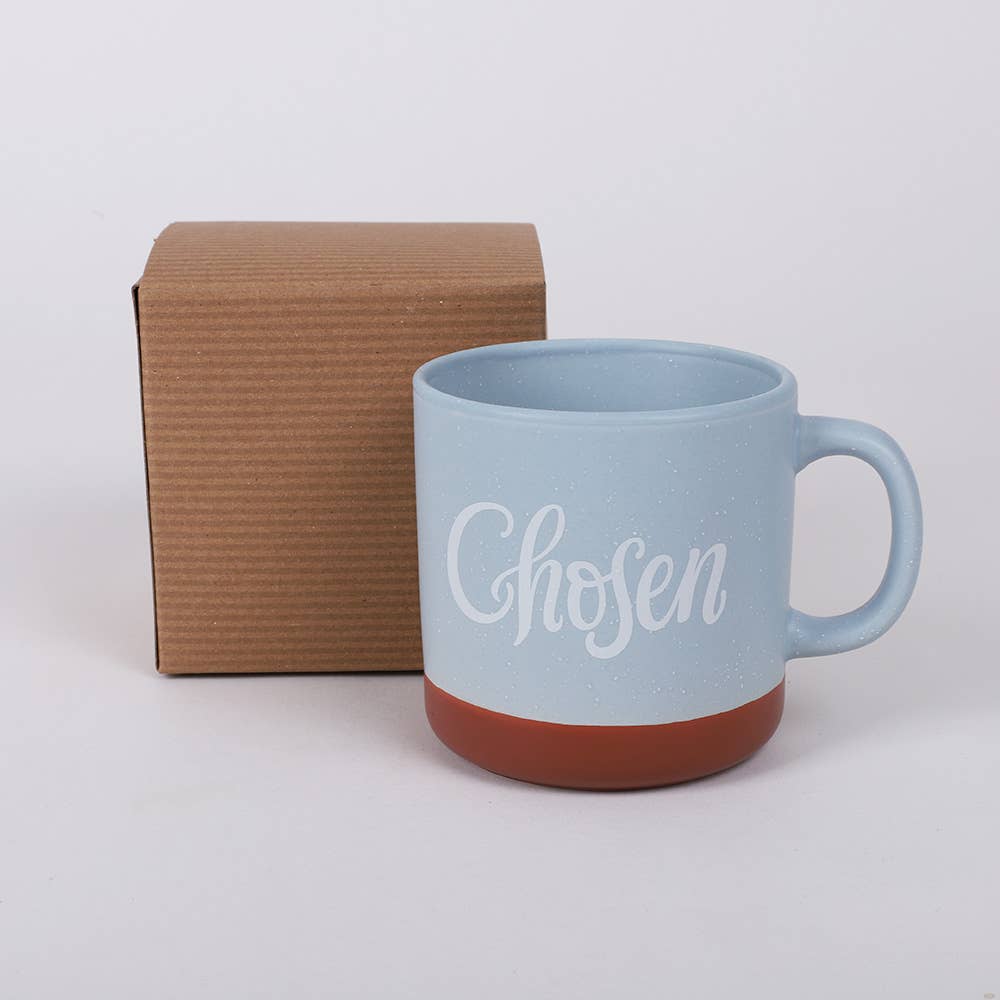 13 oz Mug - Chosen  - Light Blue