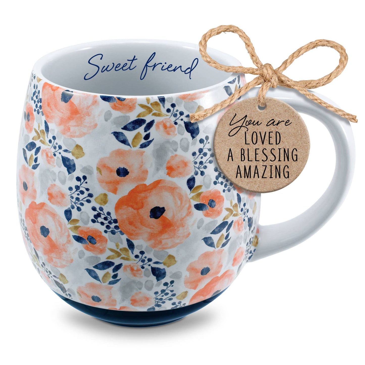 LCP Coffee Mug Watercolors Sweet Friend 18Oz