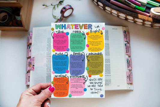 Whatever Tip-in Sheet