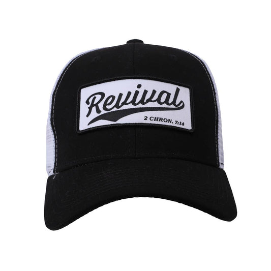 Trucker Hat - "Revival" Black & White