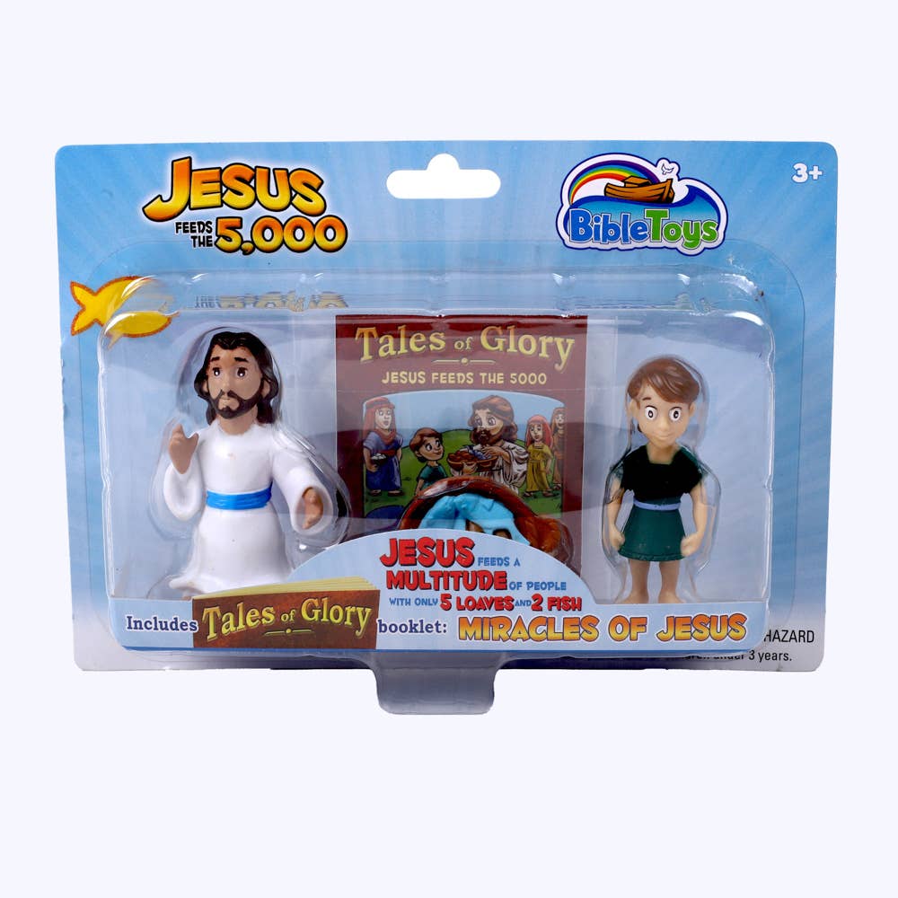 Toy Figurine Set - Jesus Feeds the 5,000