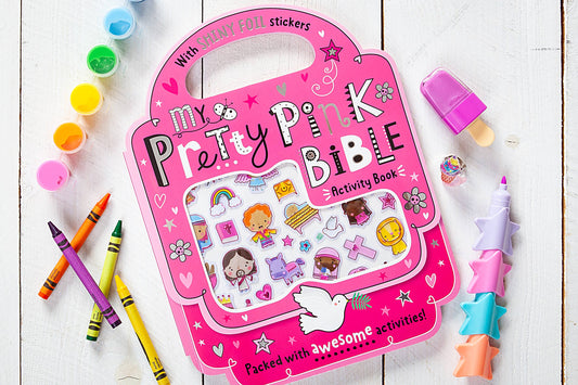 My Pretty Pink Bible Activity Book (Ages 3+)