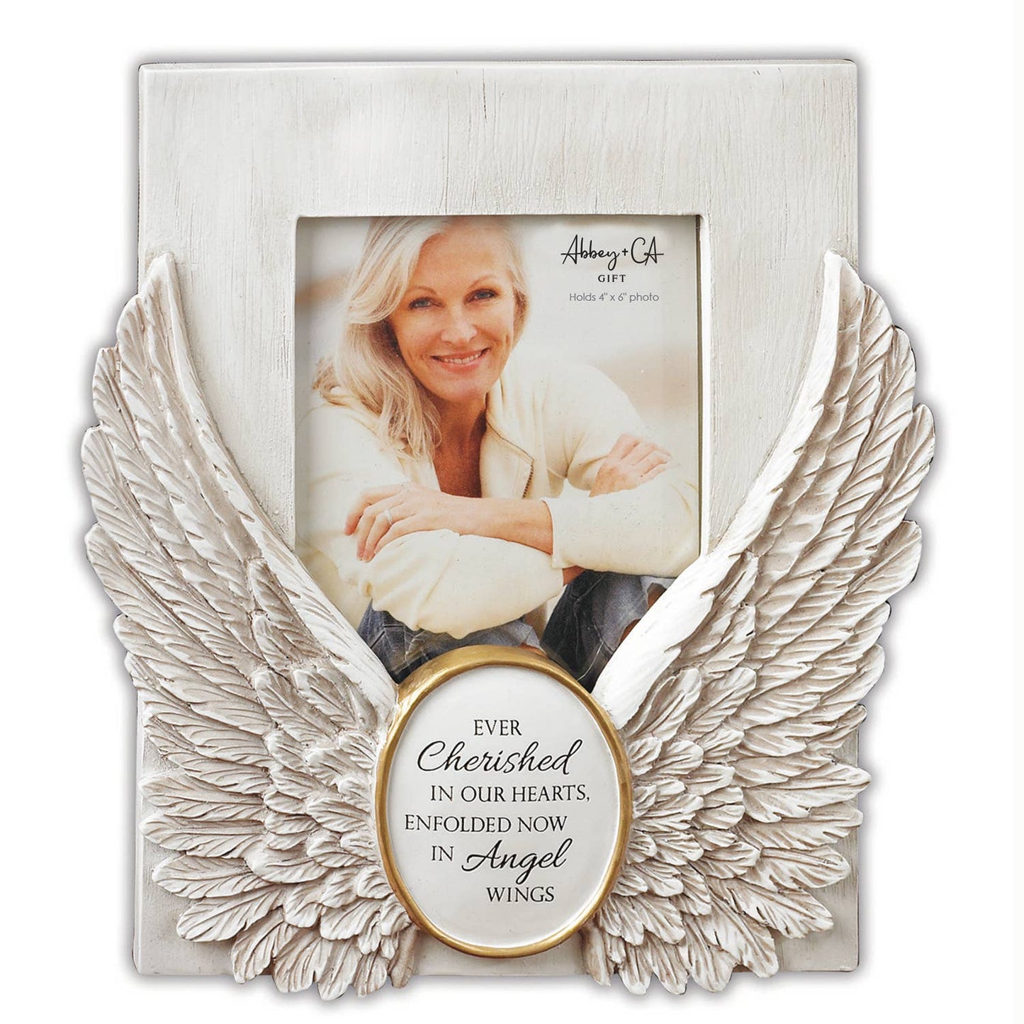 Angel Wings Memorial Frame