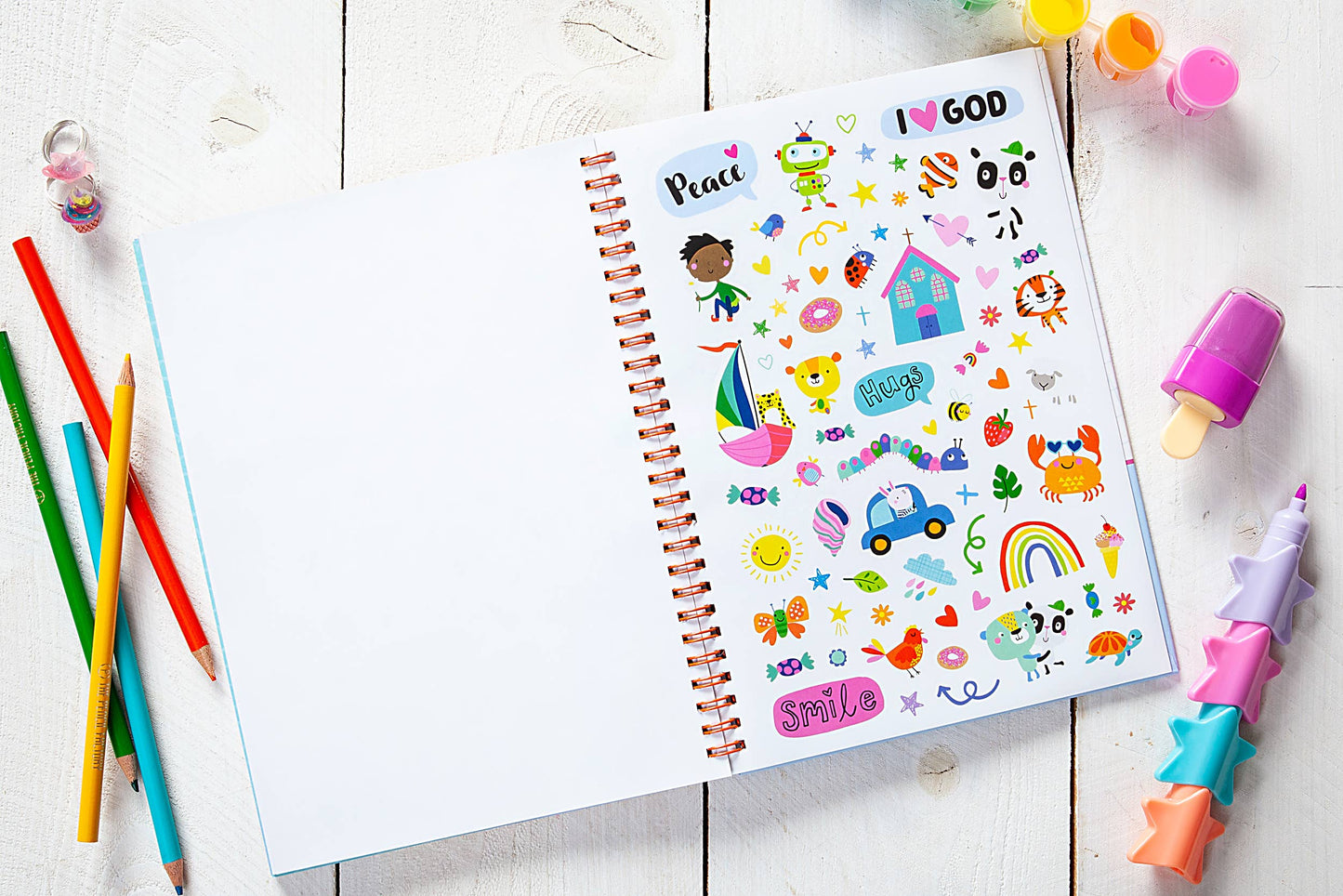 God Made Me (Kid's Journal, Ages 4+)