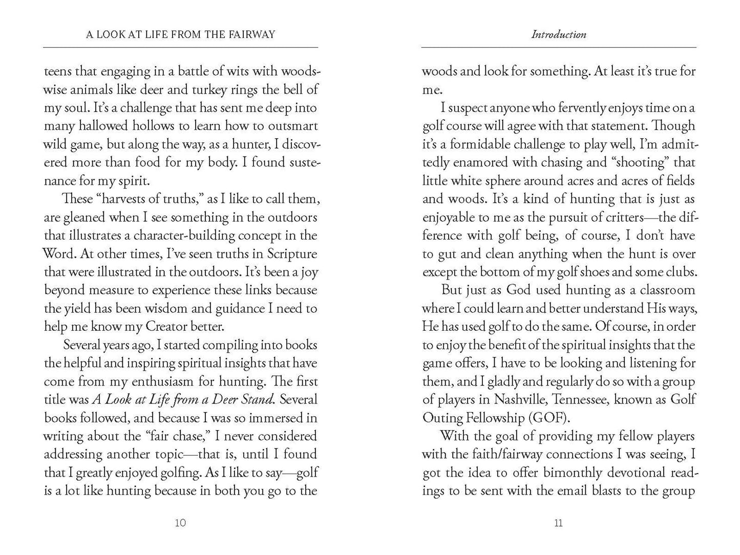 A Look at Life from the Fairway: Hardcover / English