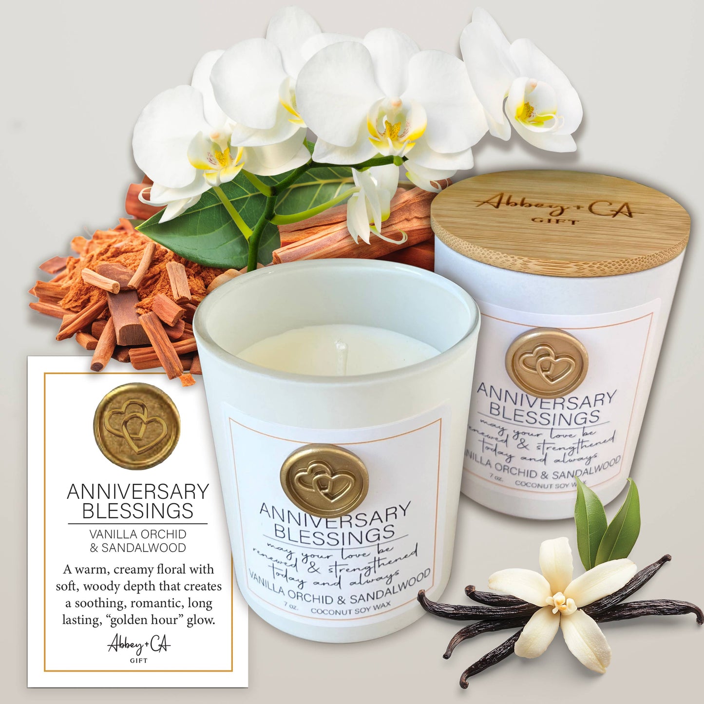 Anniversary Blessings Scented Candle 