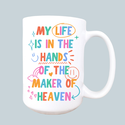 Christian mug, Maker of Heaven, Christian gift, coffee mug