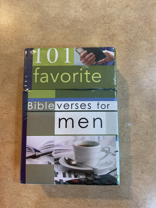 101 favorite Bible verses for men