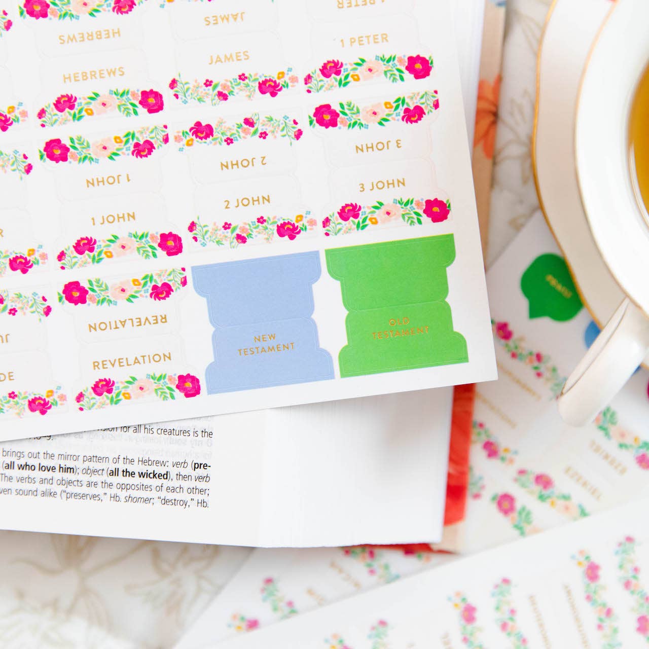 Bible Tabs | Blooms
