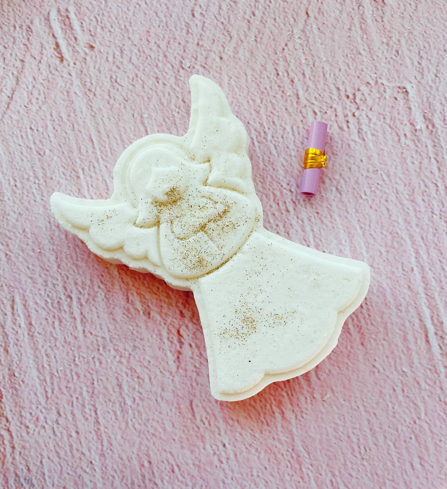 Angel Bath Bomb - with Scripture inside!