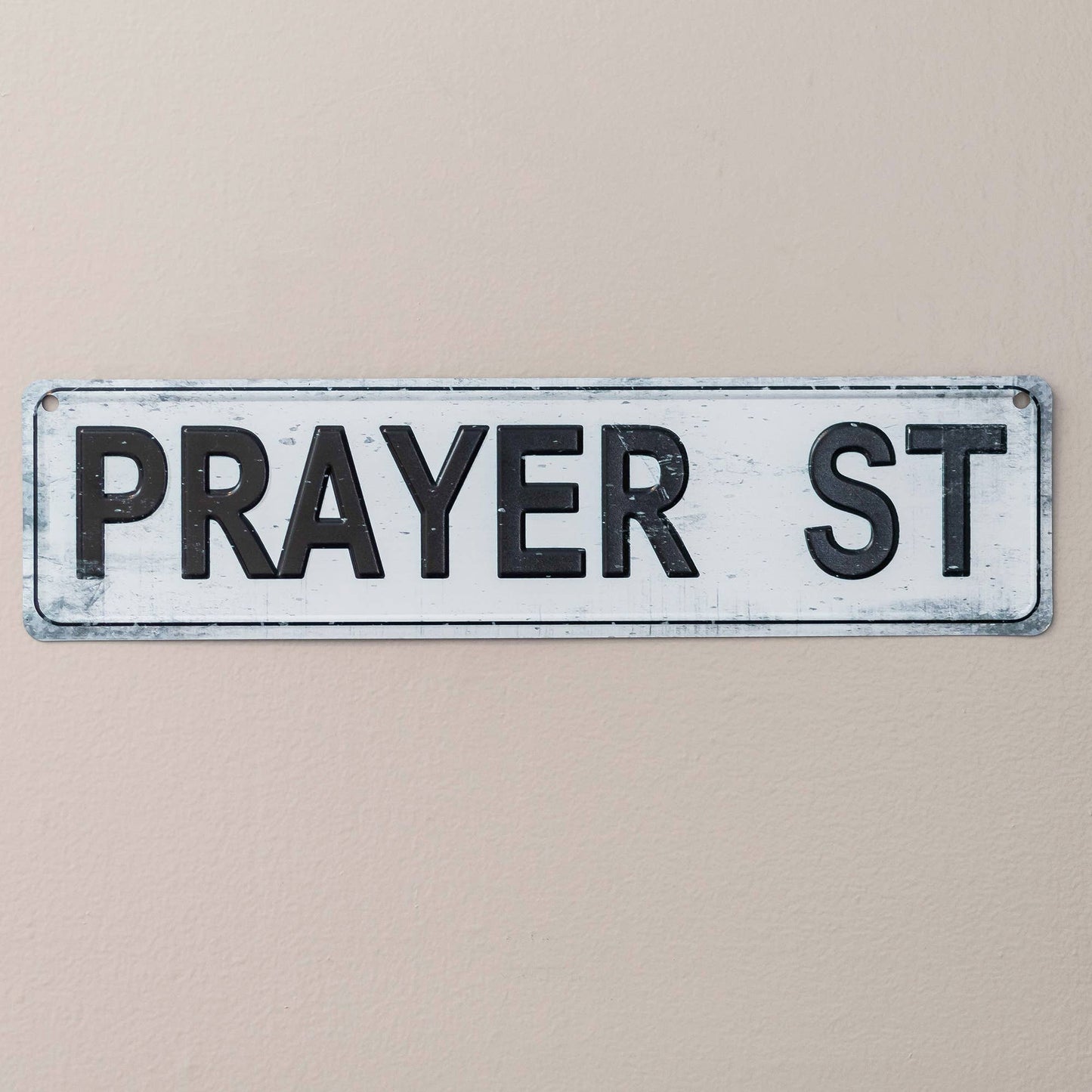 Prayer Program: Prayer Street Sign