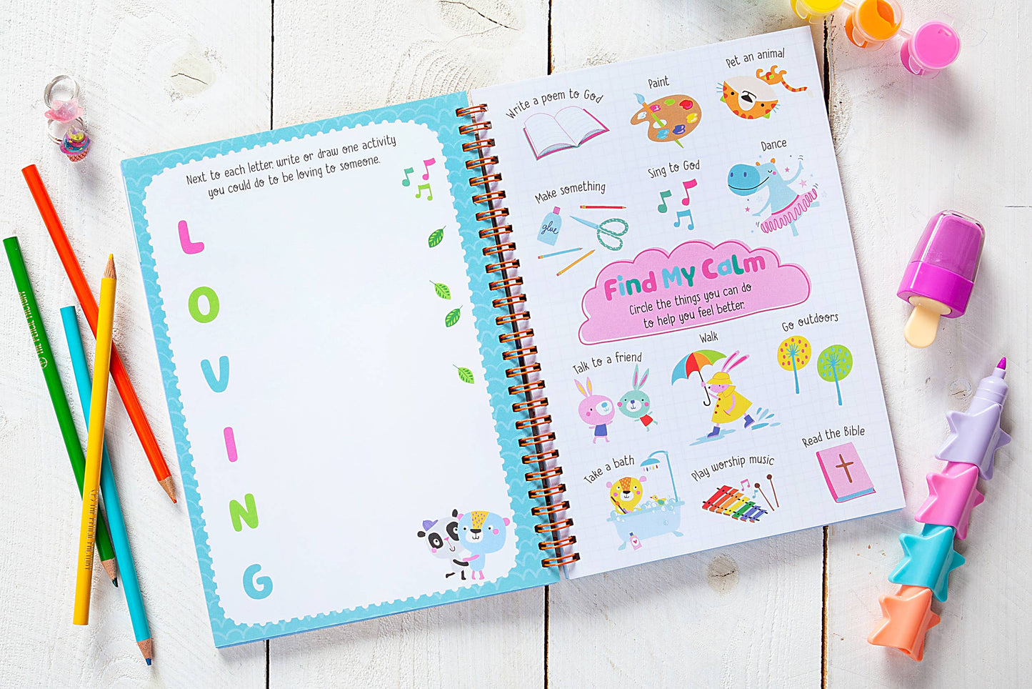 God Made Me (Kid's Journal, Ages 4+)