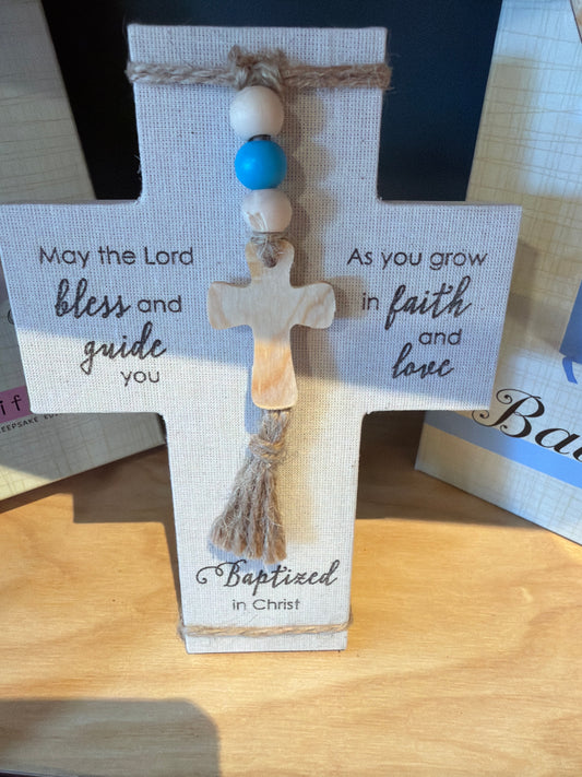 Baptism Fabric Cross