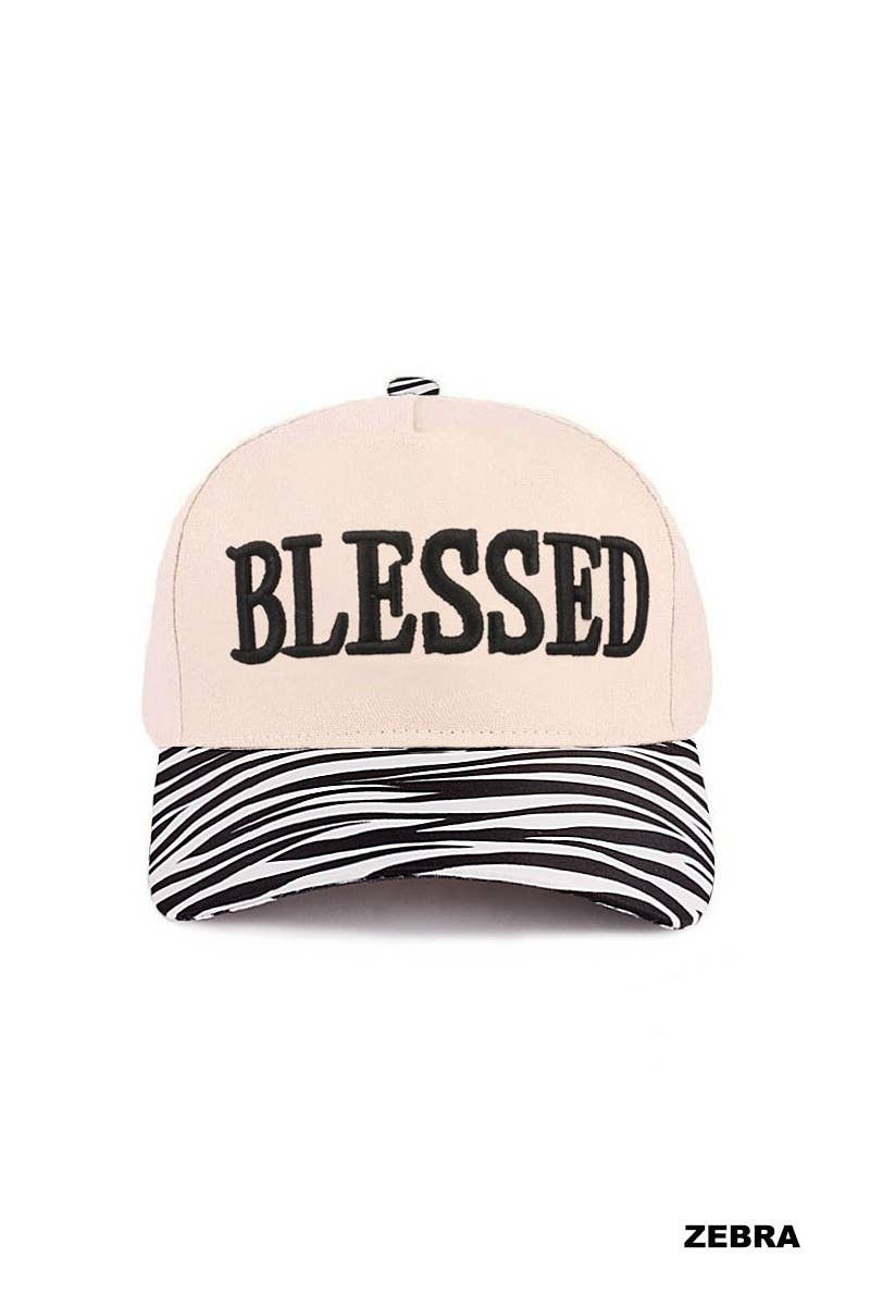 Blessed Two Tone Cotton Cap: PAISLEY BLACK / 1(ONE SIZE)