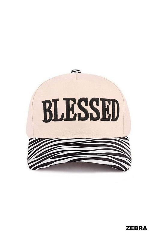 Blessed Two Tone Cotton Cap: ZEBRA / 1(ONE SIZE)