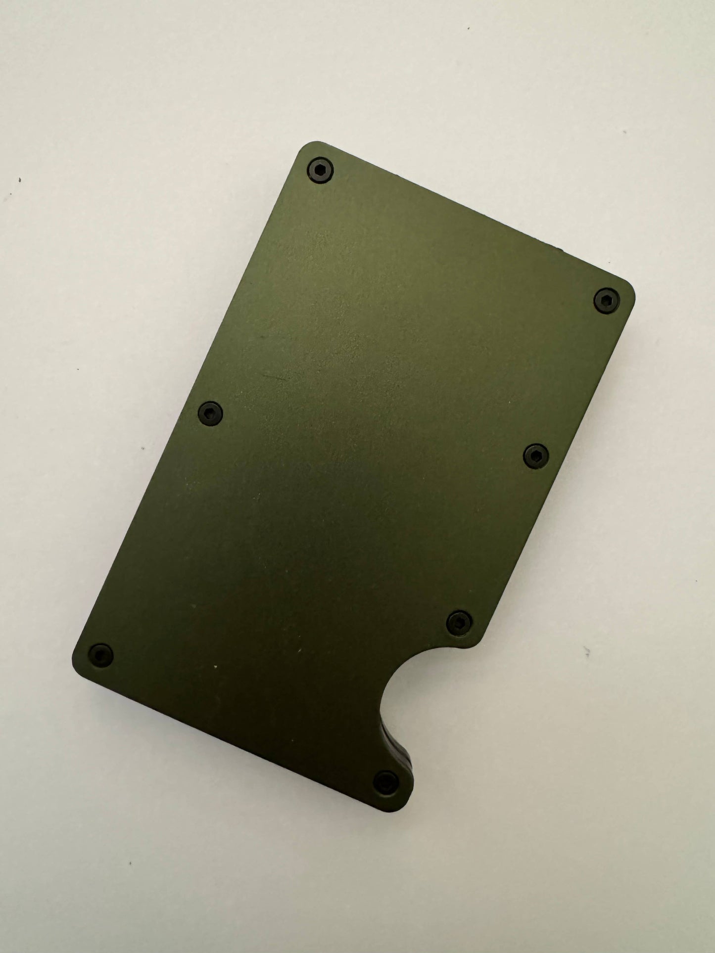 POPULAR RFID Metal Slim Wallets: Green