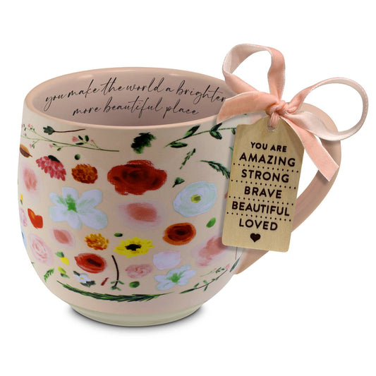 LCP-Kindness Mug Blooming Joy You Make The World 18Oz