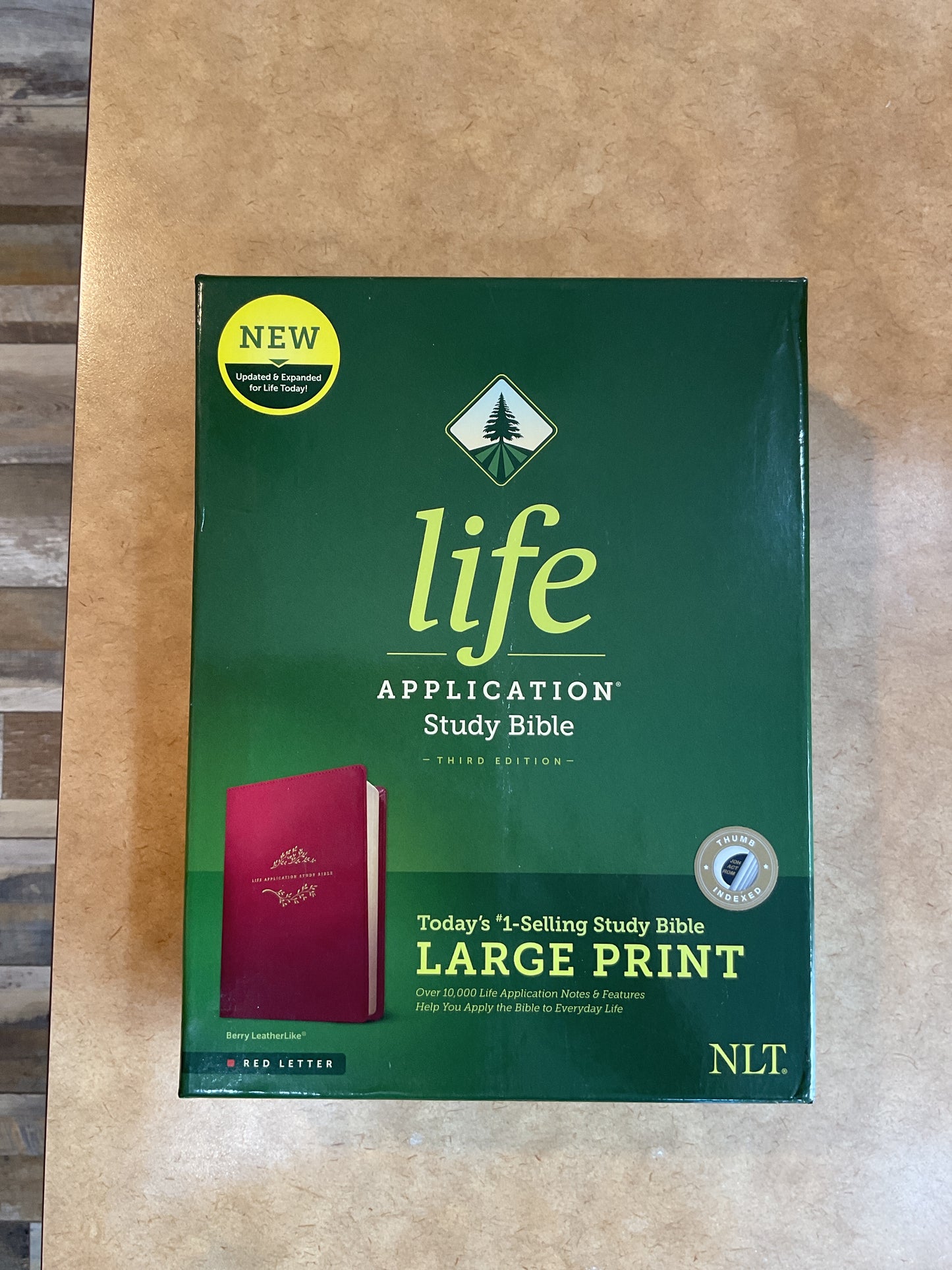 NLT Life Application Study Bible Berry