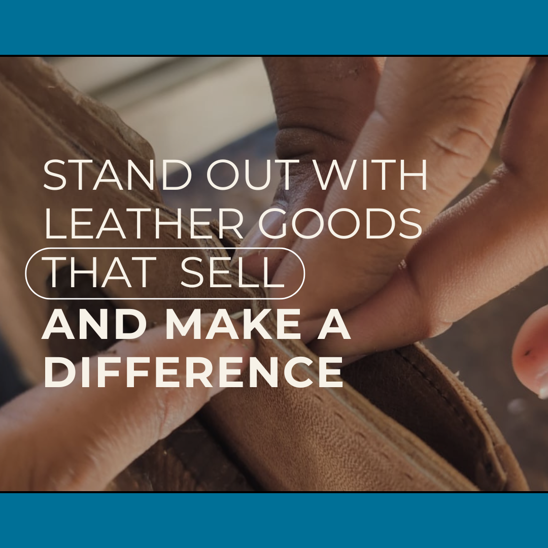 ESV Bible | Leather Goods | Artisan Made | Ethical Gift: Persimmon