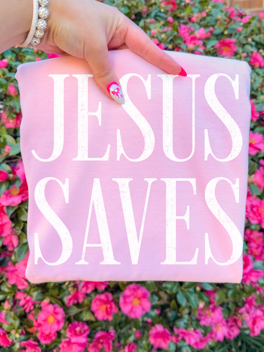 Jesus Saves Tee: M