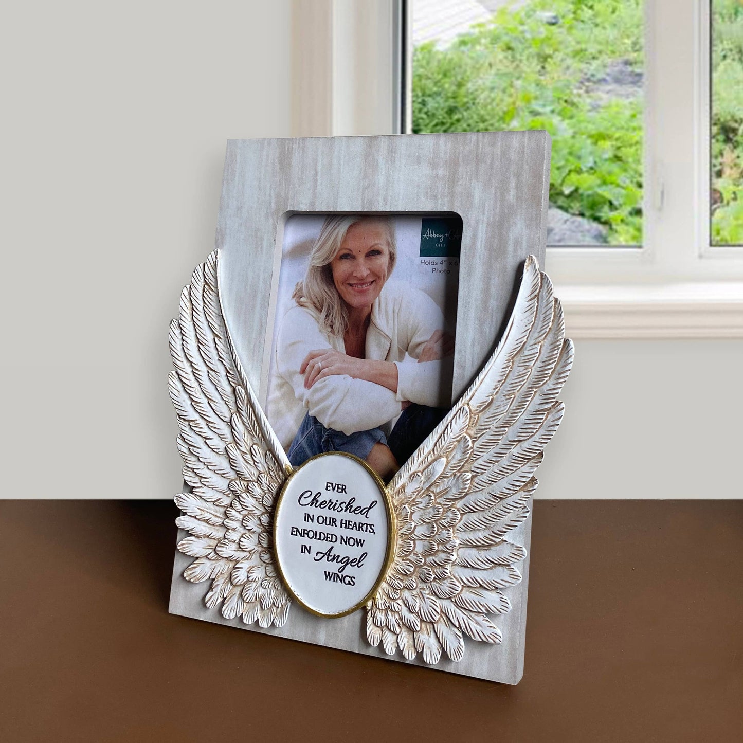 Angel Wings Memorial Frame