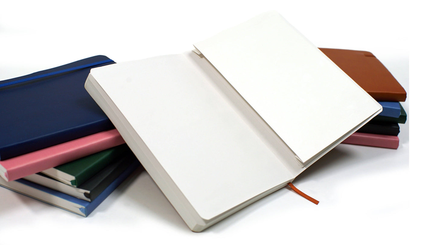 Softcover Journal - Sleek Design with Thick 80 gsm Paper: Red