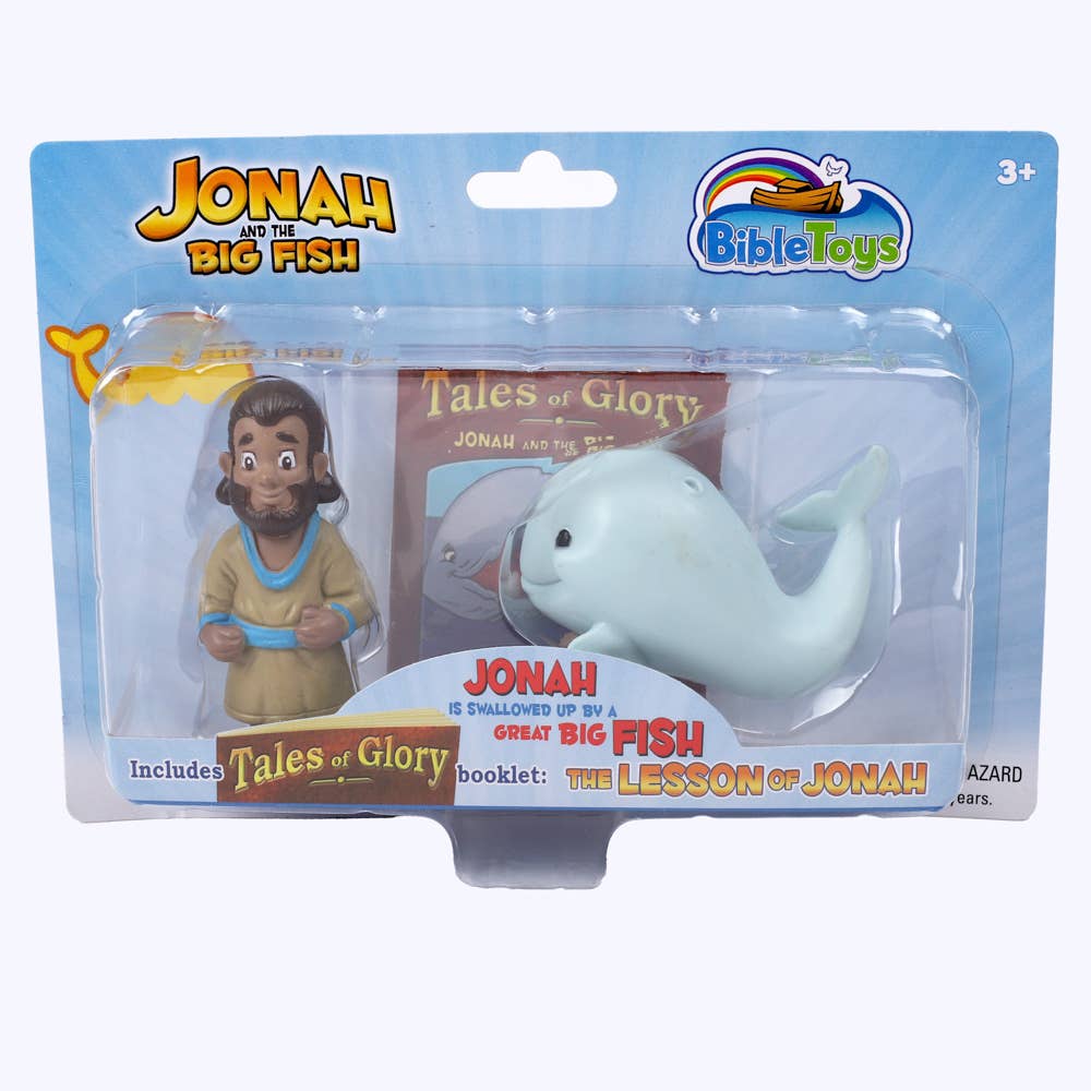 Toy Figurine - Jonah And The Big Fish
