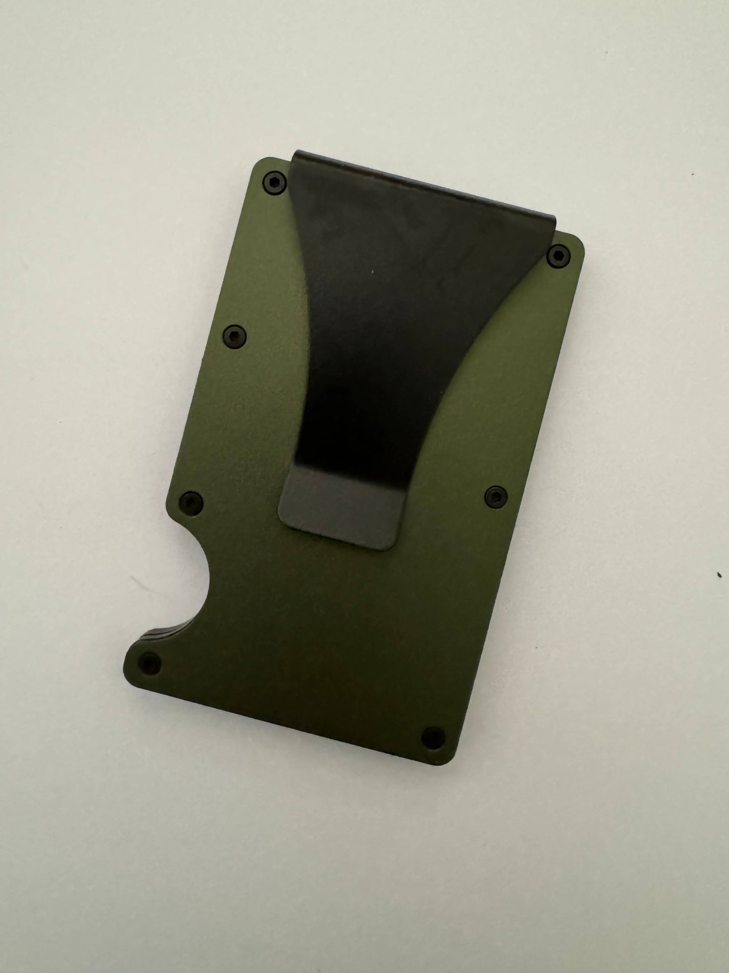 POPULAR RFID Metal Slim Wallets: Green