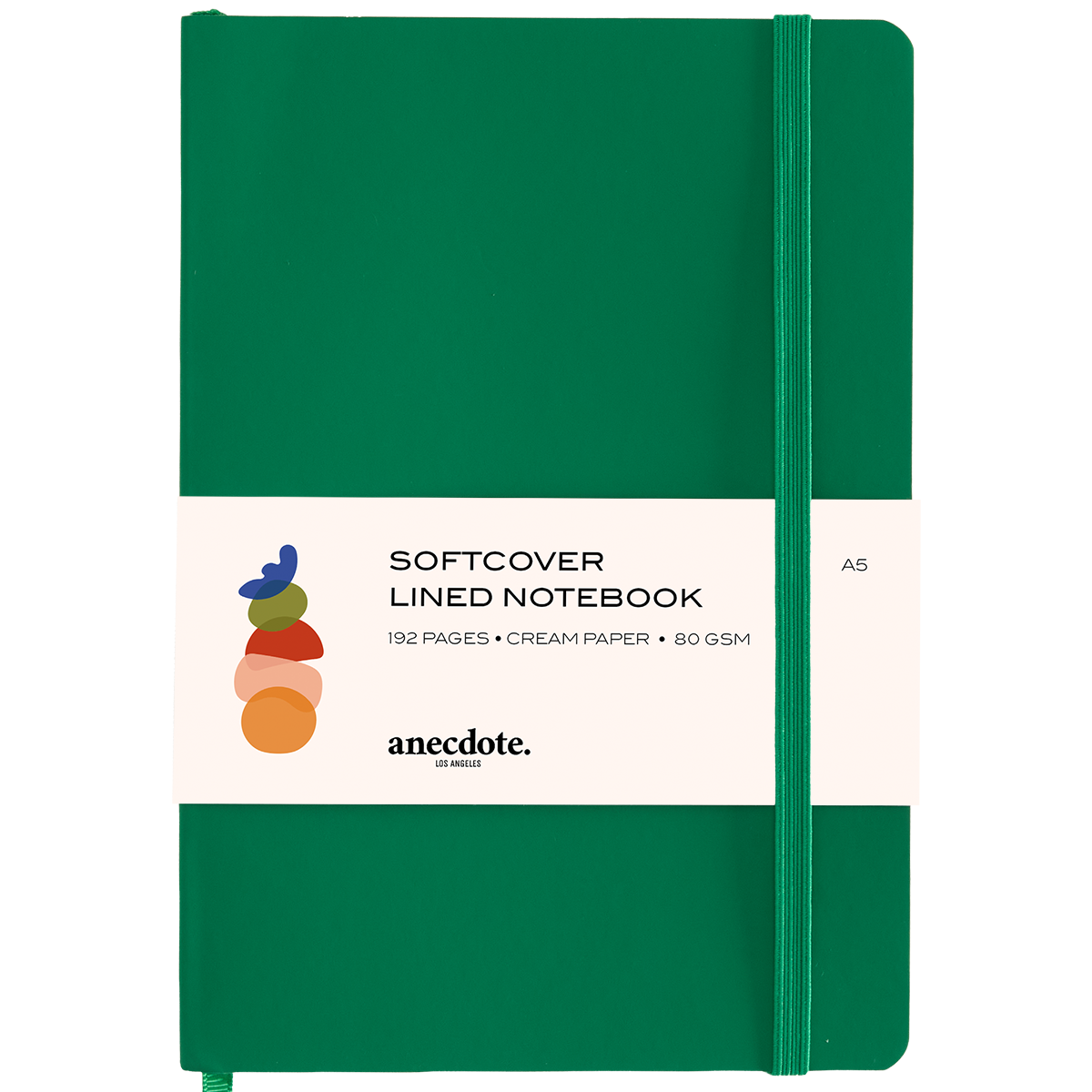 Softcover Journal - Sleek Design with Thick 80 gsm Paper: Evergreen