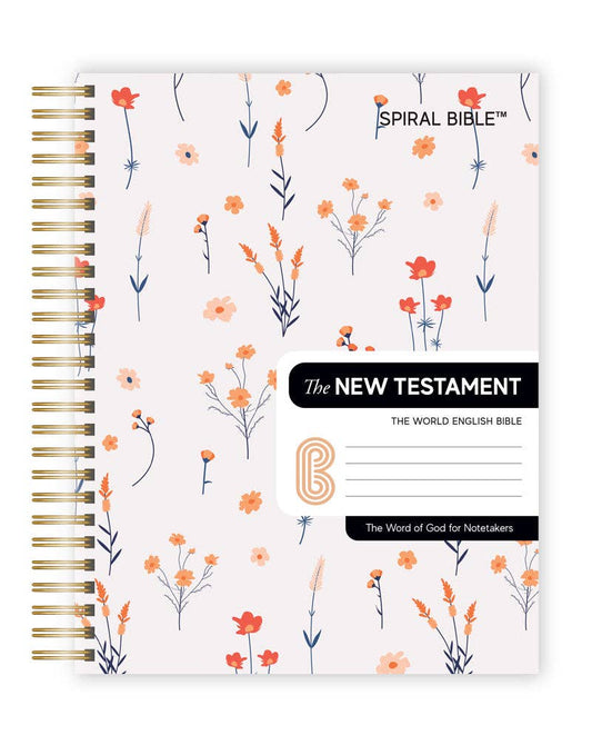 Spiral Bible™ - WEB - New Testament - Floral