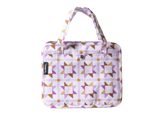 Comfort Quilt Purple Bible Carrier Bag