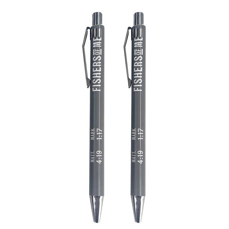 Pen Set - Fisherman: 6.25" W x 2.5" H