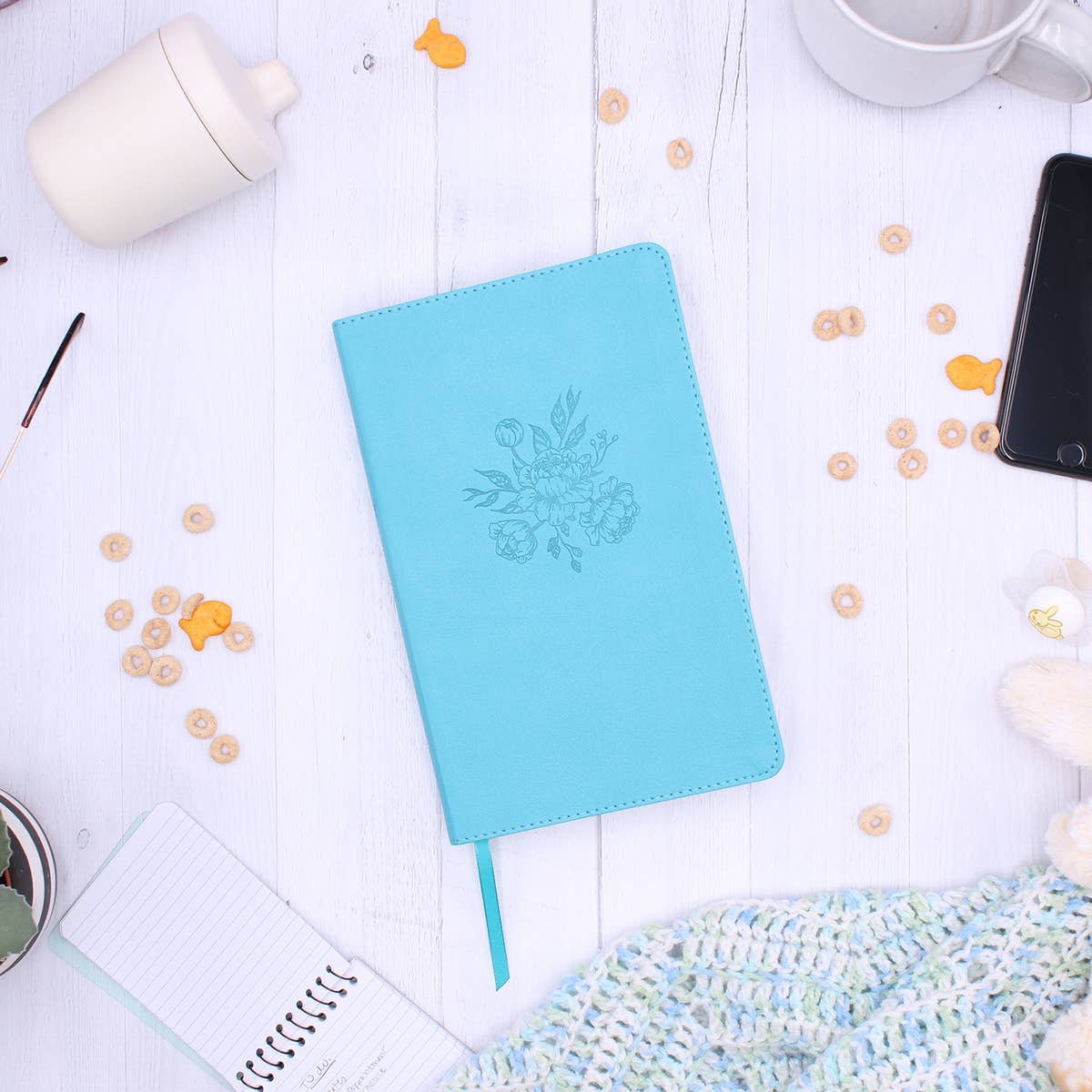 NIV The Busy Mom's Bible, Leathersoft, Teal, Red Letter