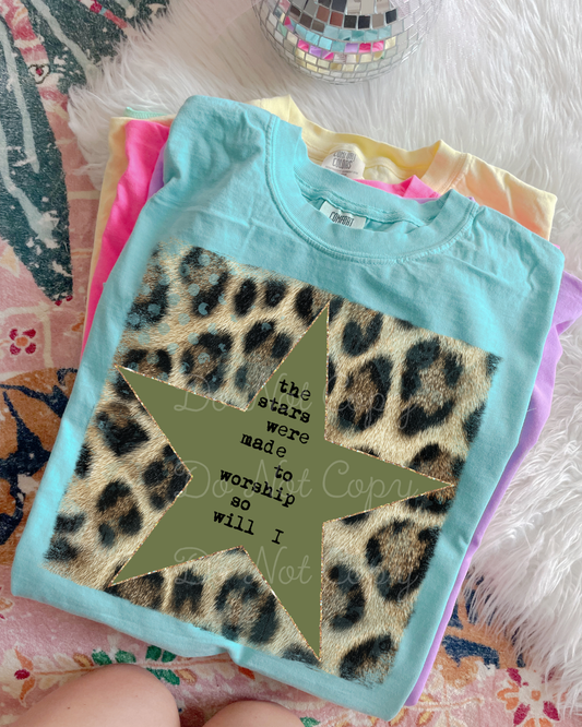 The Stars Were Made To Worship Tee: L