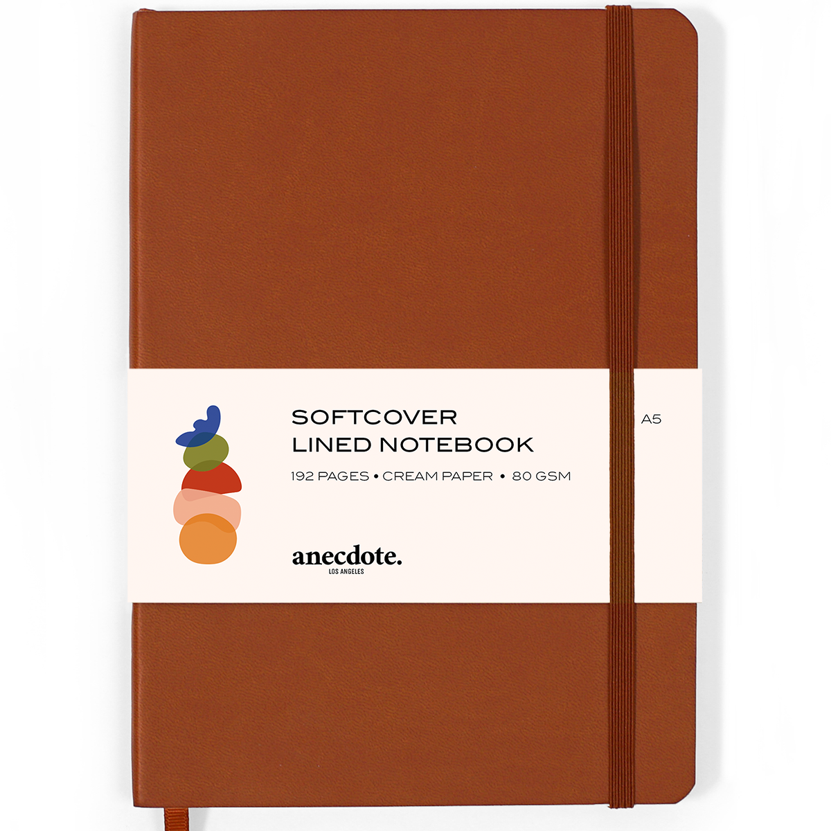 Softcover Journal - Sleek Design with Thick 80 gsm Paper: Camel