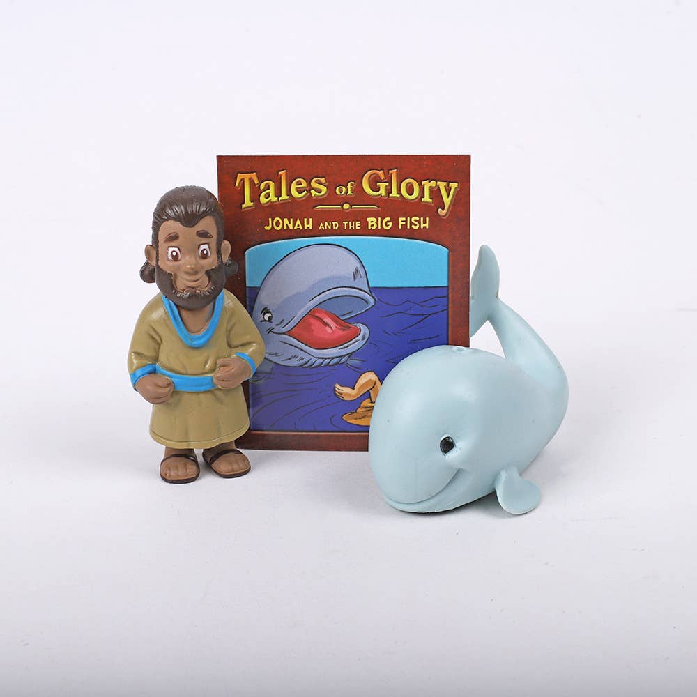 Toy Figurine - Jonah And The Big Fish