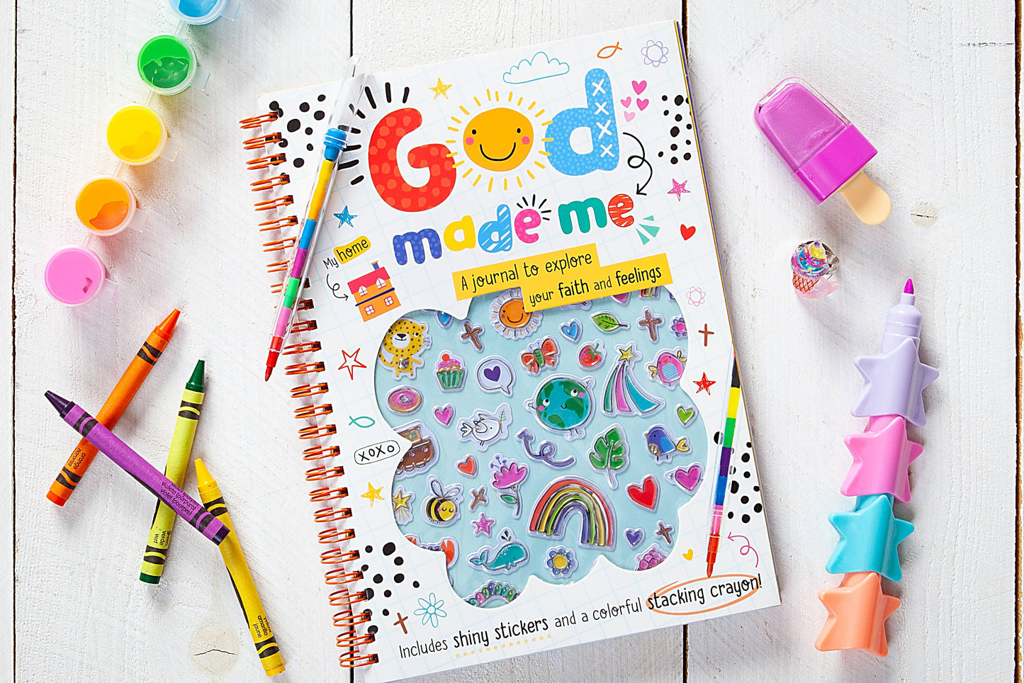 God Made Me (Kid's Journal, Ages 4+)