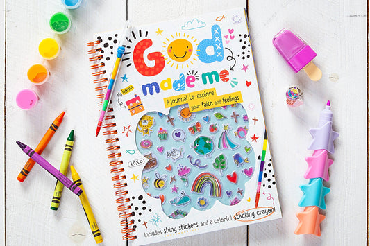 God Made Me (Kid's Journal, Ages 4+)