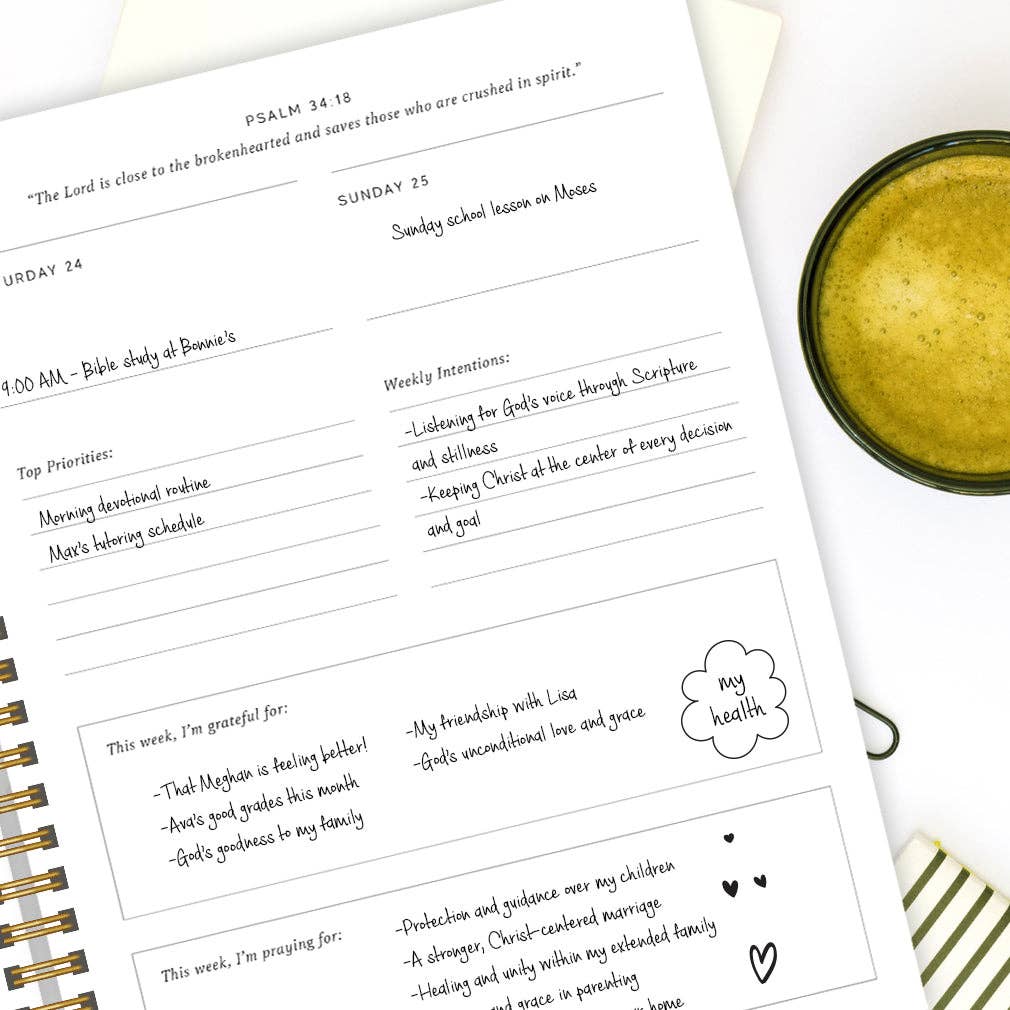 The Faithful Planner™: Midnight Navy