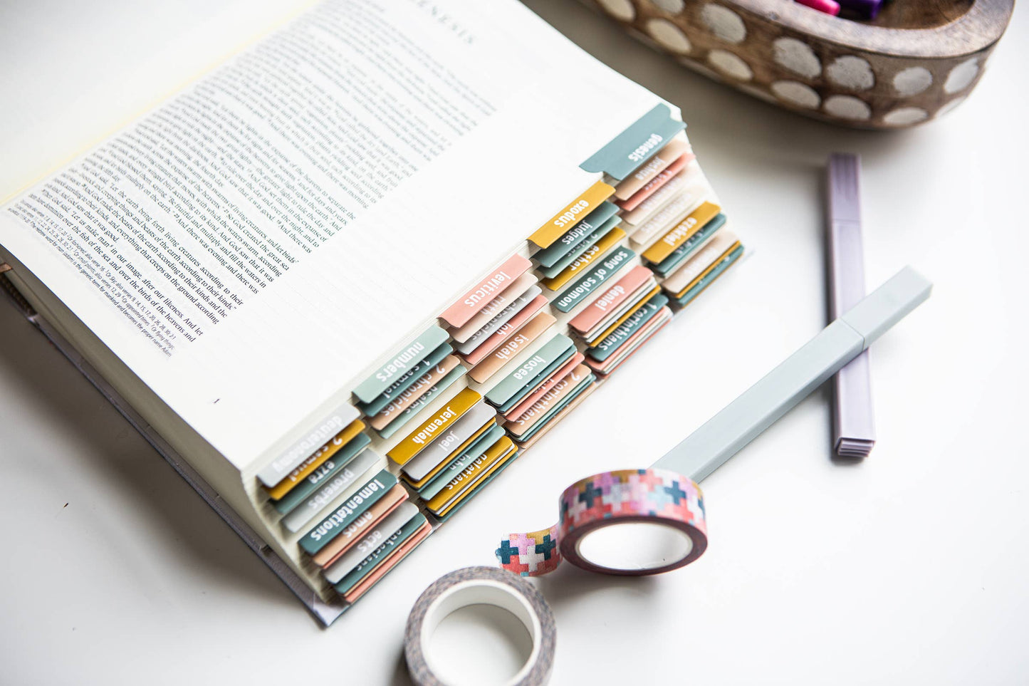 Grace Filled Boho Bible Tabs