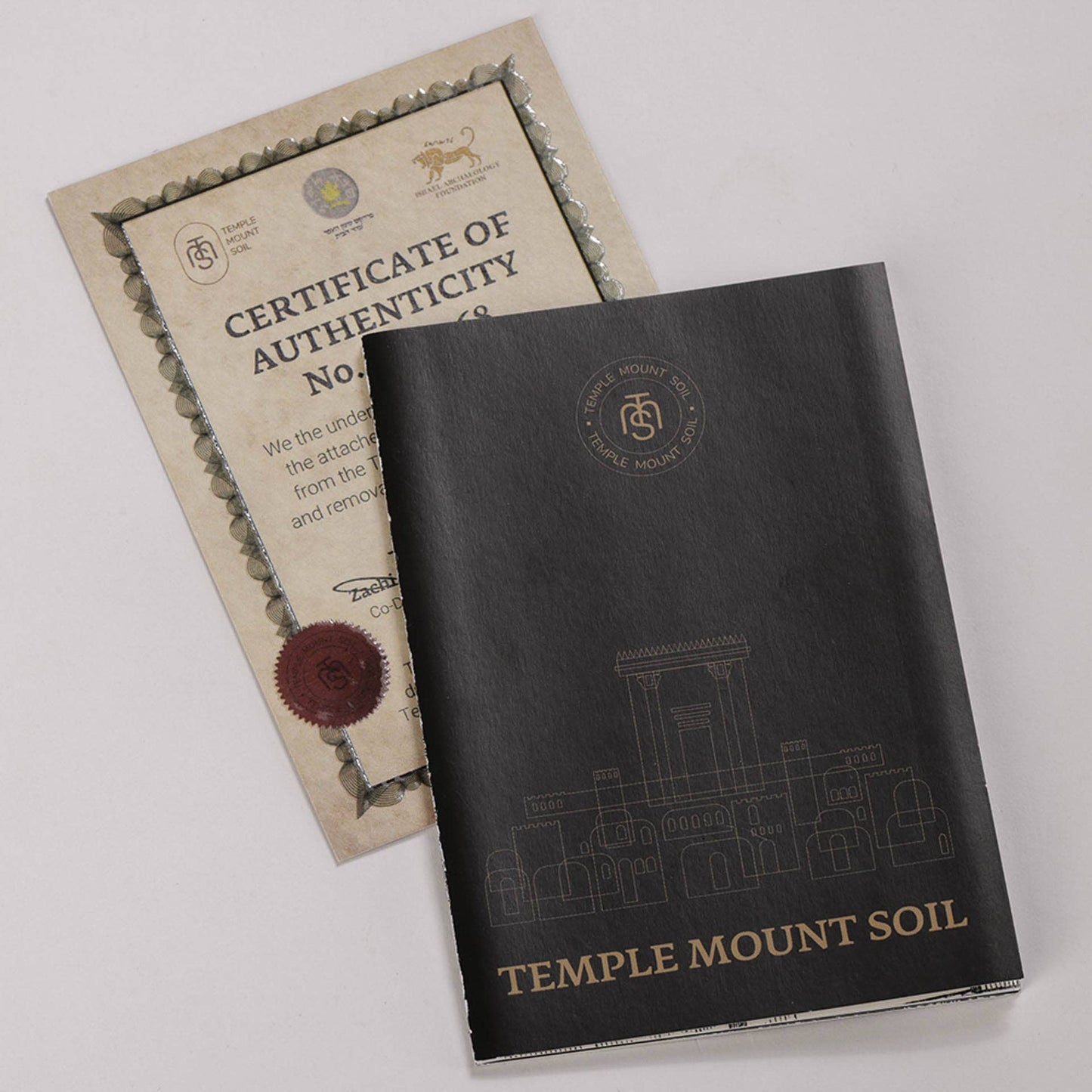 Temple Mount Soil Boxed Gift Set Black