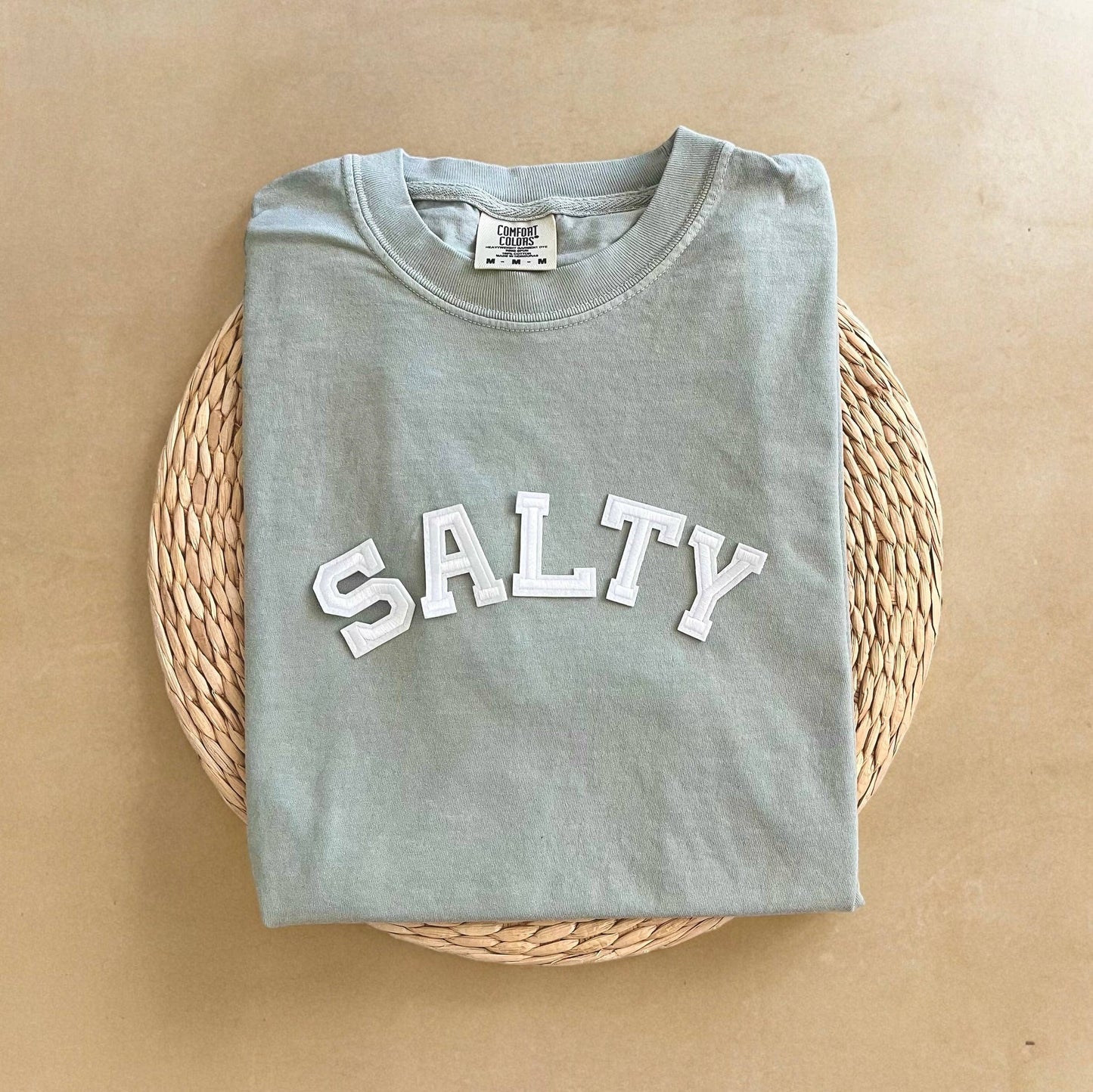 Comfort Colors Salty Shirt, Christian Shirts: Butter / L